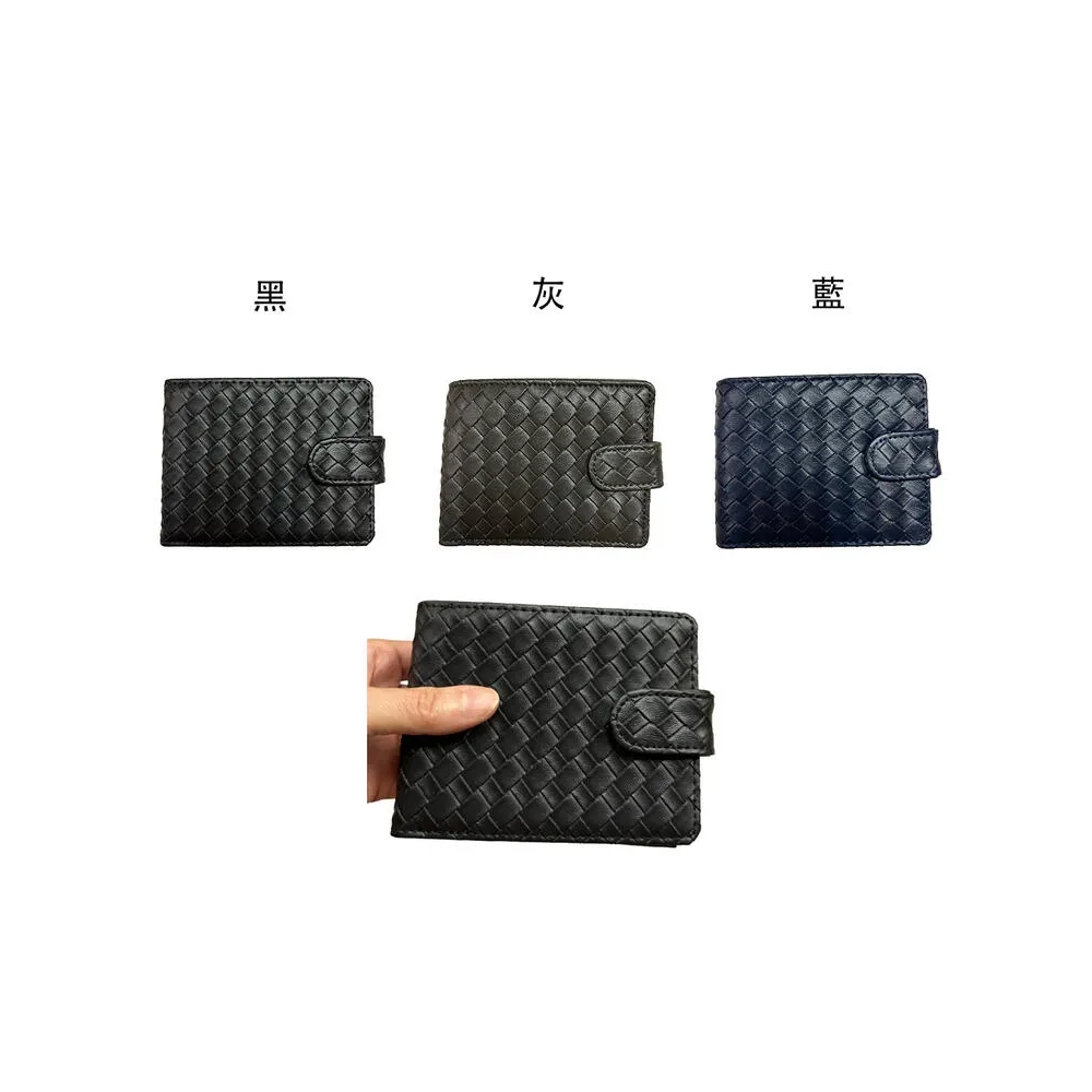【SNOW.bagshop】雙11 短夾 皮帶暗釦 二折主袋 暗釦蓋式 零錢袋 防水防刮 加長尺寸 固定證夾