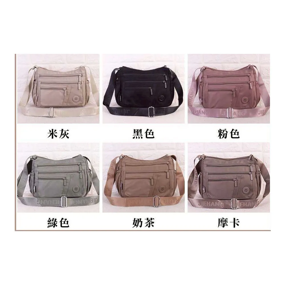 【SNOW.bagshop】雙11 斜肩包 中容量 主袋+外袋共五層 厚磅 防水防尼龍 肩斜背