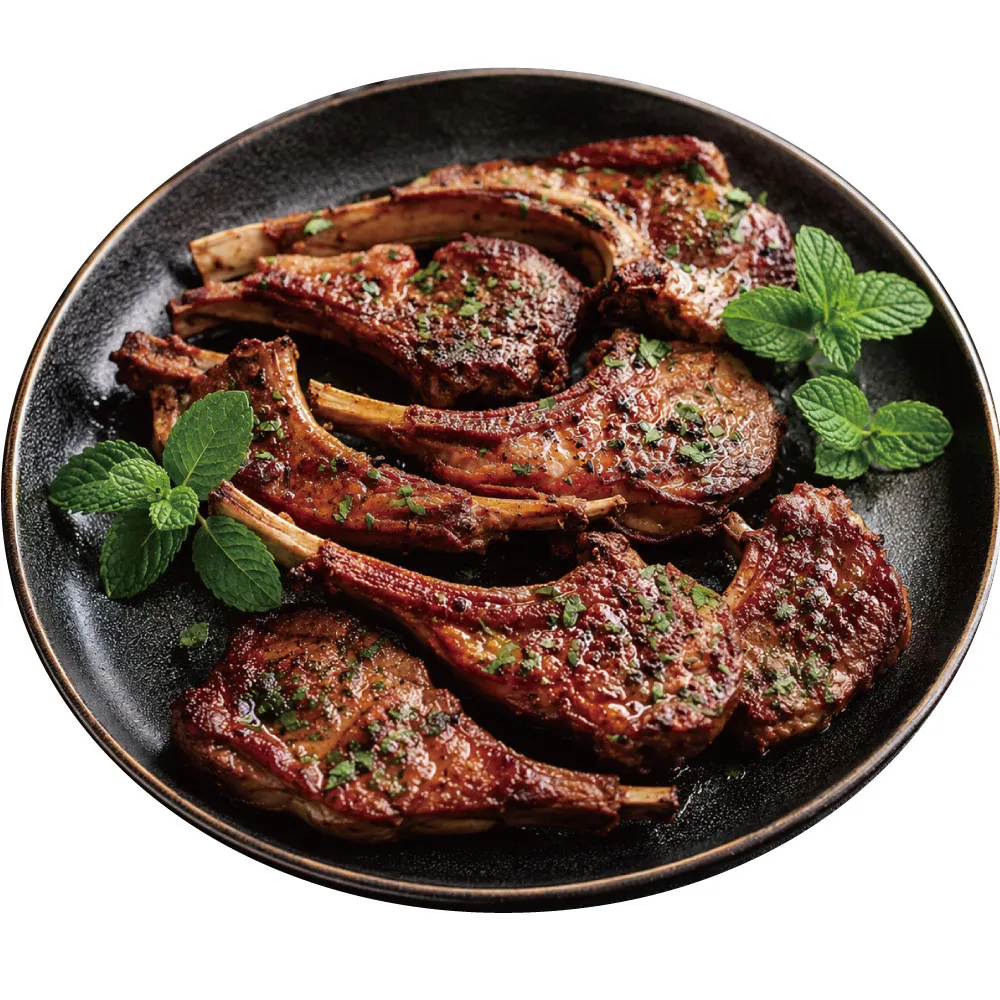 【約克街肉鋪】紐西蘭8骨小羔羊排3包(400g±10%/包/約8-10支)