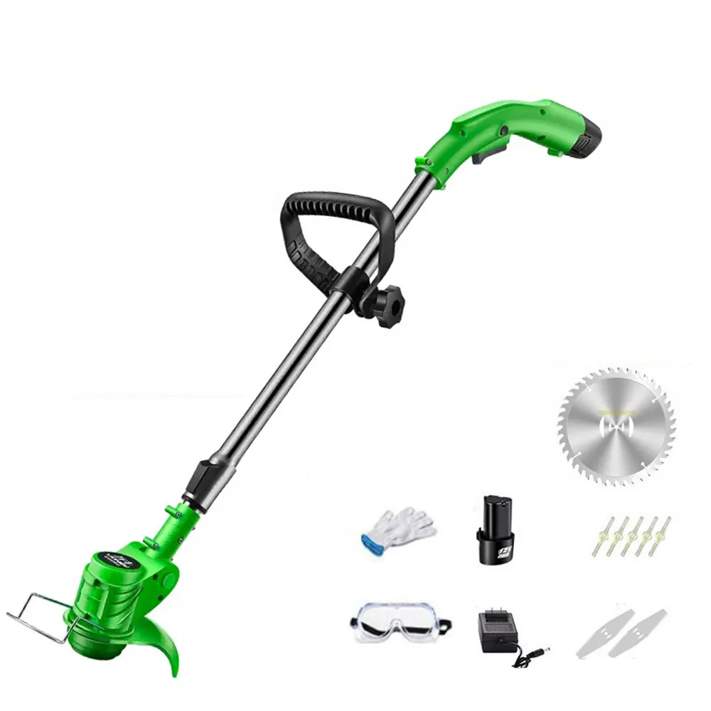 【Ogula 小倉】割草機 全銅電機除草機 180度可調節機頭/手柄(家用款可伸縮 7000M一電+豪華配件)