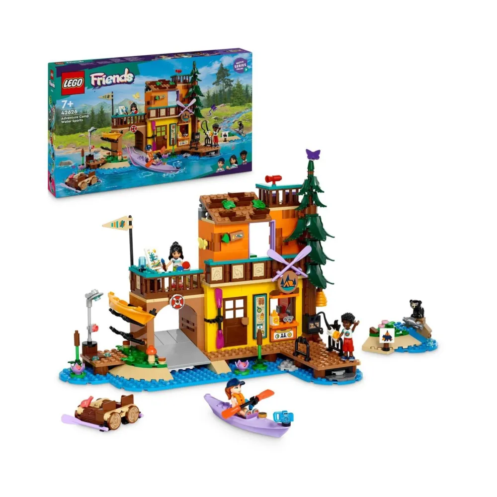 【LEGO 樂高】Friends 42626 冒險營水上運動(家家酒 創意力遊戲 禮物)