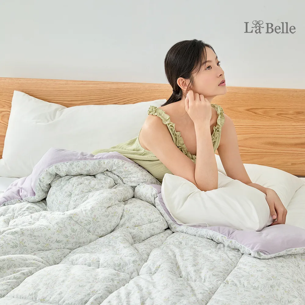 【Great Living 格蕾寢飾】買一送一 韓式暖膚絨石墨烯發熱可水洗雙人(180x210cm韓國被/棉被/發熱被)