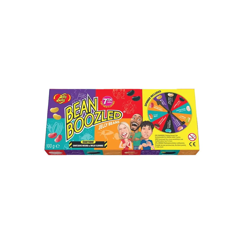 【甜園】Jelly Belly 吉利貝 怪味糖禮盒100gx3盒(全新第七代、整人糖、怪味豆、挑戰味蕾糖、直播熱賣款)