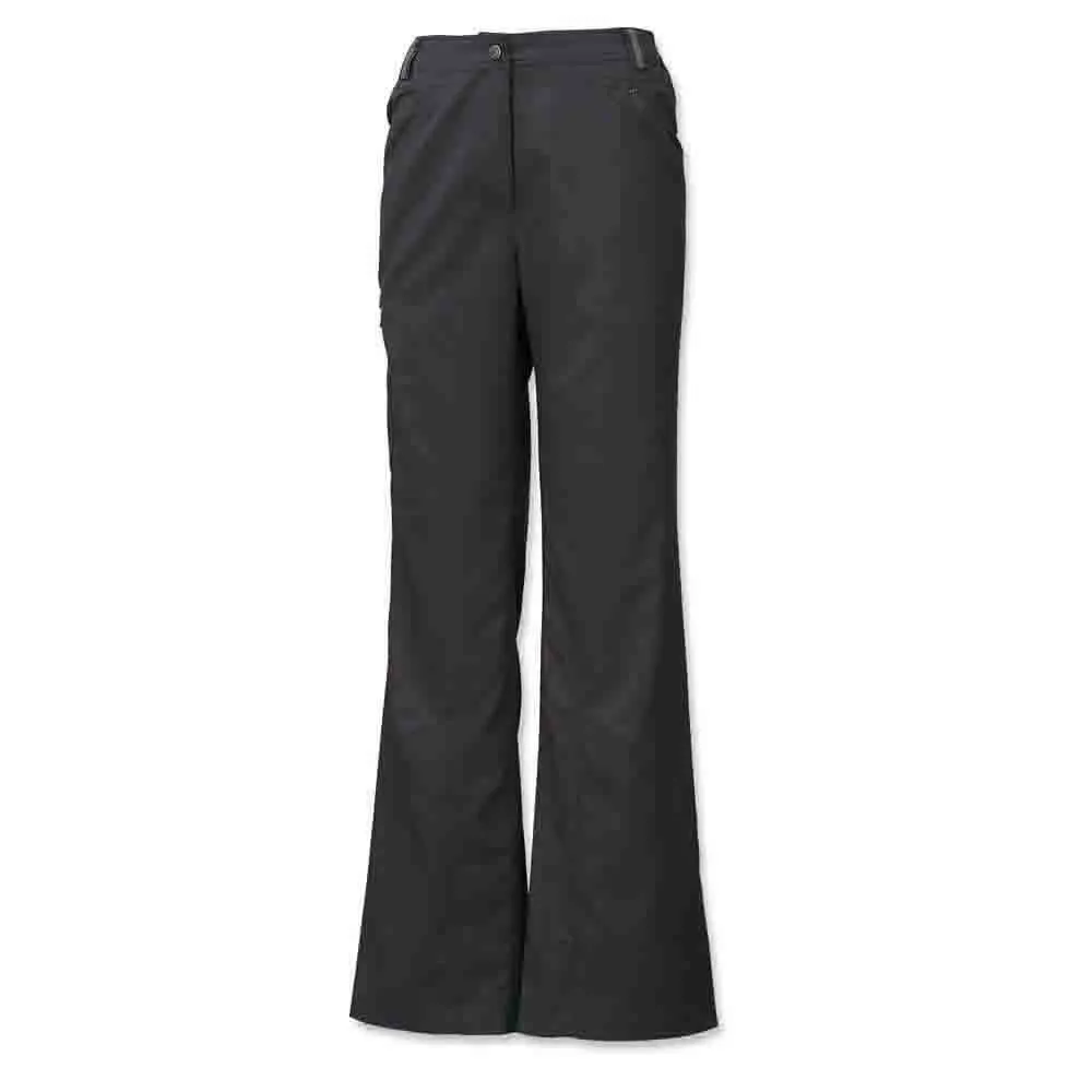 【Fit 維特】女-透氣吸排抗UV休閒長褲-碳灰 ES2802-75(長褲/褲子/休閒褲)