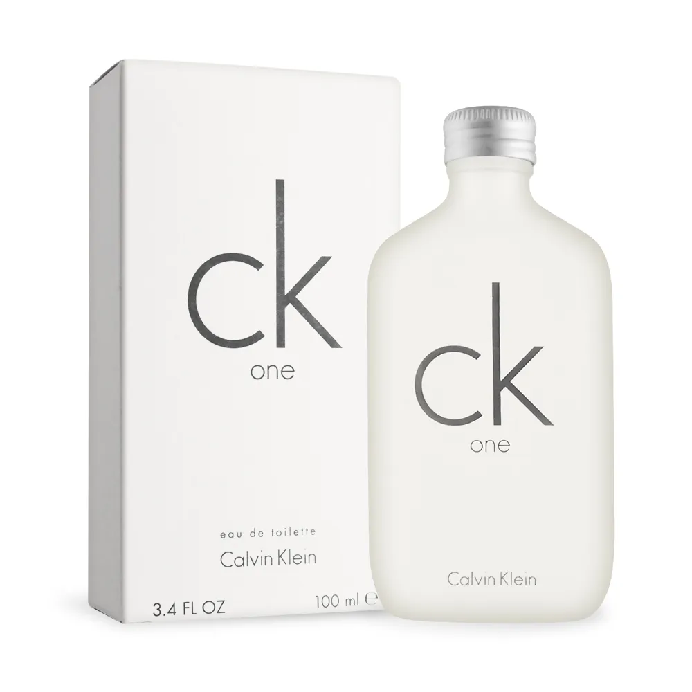 【CALVIN KLEIN】CK ONE中性淡香水(100ml-專櫃公司貨)