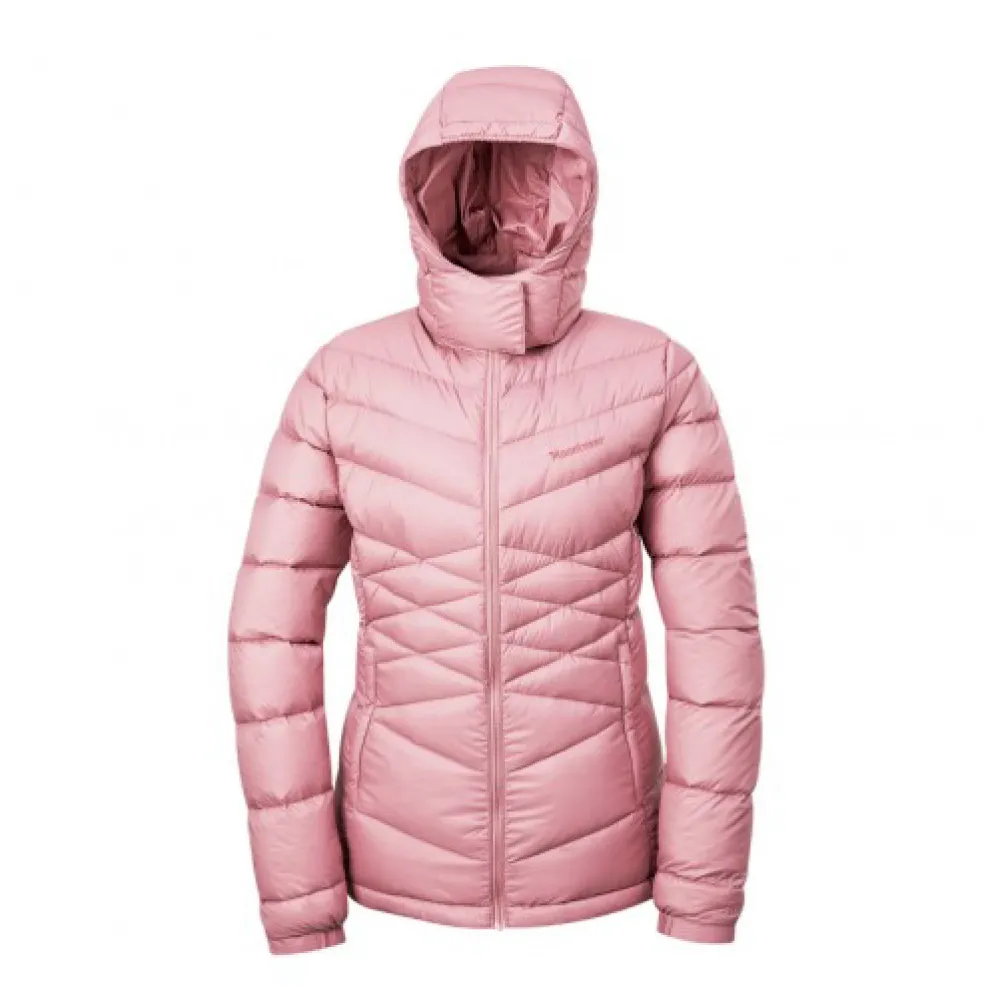 【Mountneer 山林】女 800FP 鵝絨外套《粉紅》52J02/登山/羽絨外套/防寒外套/防潑水/防風(悠遊山水+)