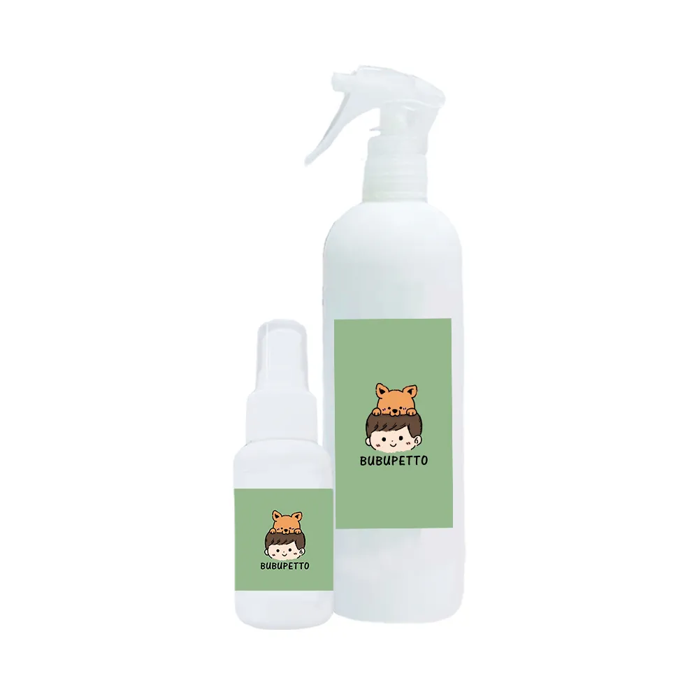 【BUBUPETTO】毛小孩次氯酸水家用瓶350ml+隨身瓶70ml(次氯酸水 衛生 居家 貓 狗 毛小孩)