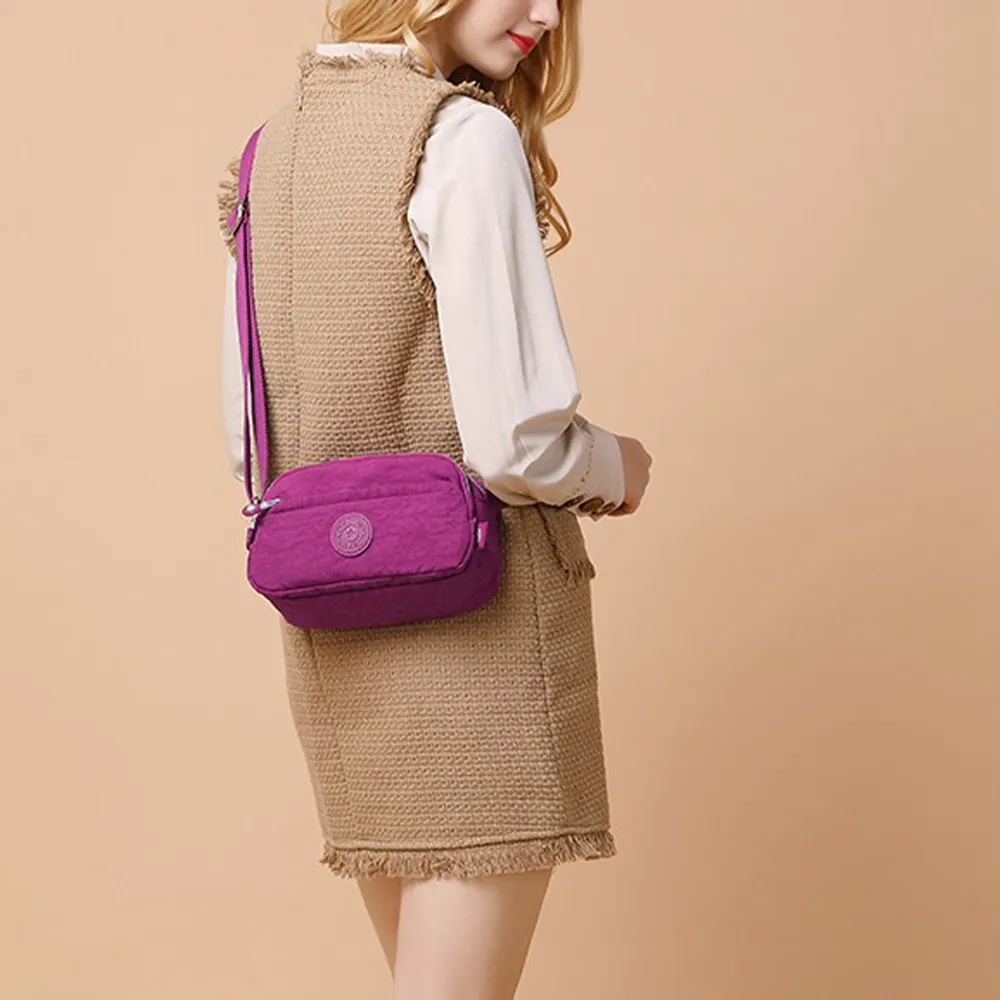 【LEESA】雙11 尼龍側背包\側背包\小包包\尼龍包包\休閒側背包\輕便旅行女包\攜便包\機能包包\ 